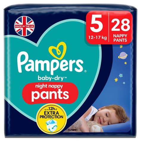 pampers nappy pants size 5